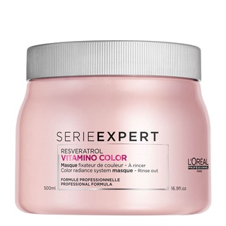 Dầu Hấp Giữ Màu Tóc Nhuộm Loréal Professionnel Serie Expert Vitamino Resveratrol 500ML