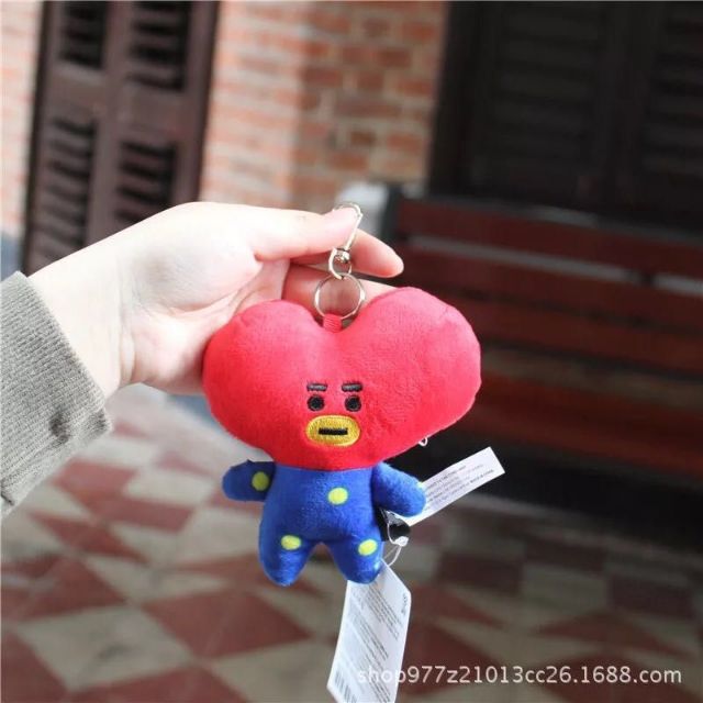 Móc khóa gấu bông BTS