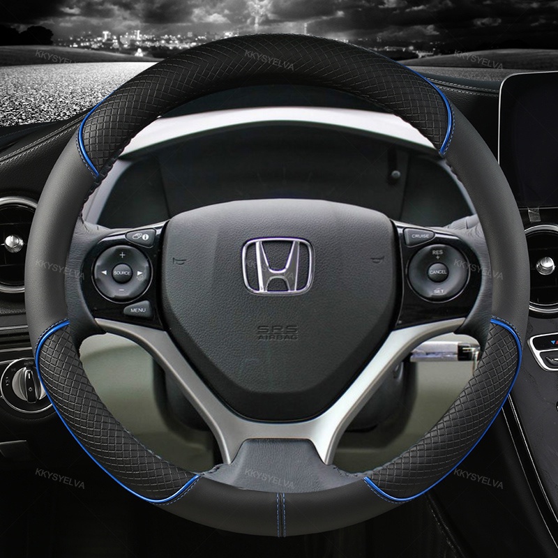 Bao Da Bọc Vô Lăng Xe Hơi 36cm Cho HONDA CIVIC 2004 2006 2007 2008 2009 2012 2013 2014