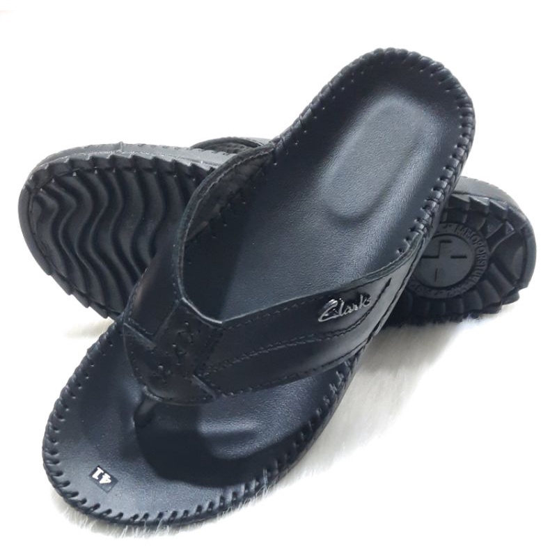 DÉP NAM QUAI KẸP DA BÒ THẬT  CAO CẤP C20