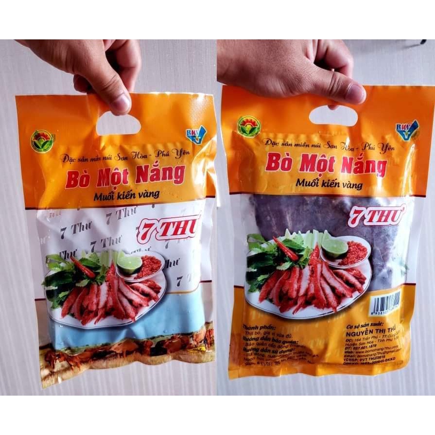 500G Bò Một Nắng Và Muối Kiến Vàng Món Ăn Đặc Sản Độc Đáo ở Sơn Hòa - ăn ngon bá cháy - ăn là ghiền - bao phê