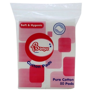 Bông Tẩy Trang Bonus Cotton Pads 80 miếng - Thái Lan