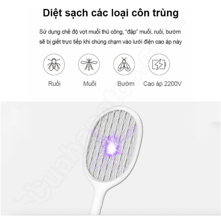 Vợt bắt muỗi Xiaomi Solove P1 - Hàng Chính Hãng