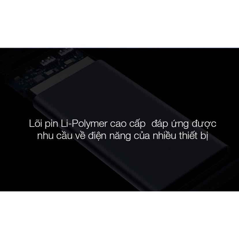 Sạc Dự Phòng Xiaomi Gen 2S Version 2018 10000 mAh 2 Cổng USB Hỗ Trợ QC 3.0 🎯 GIÁ SỈ🎯 [vthm9]