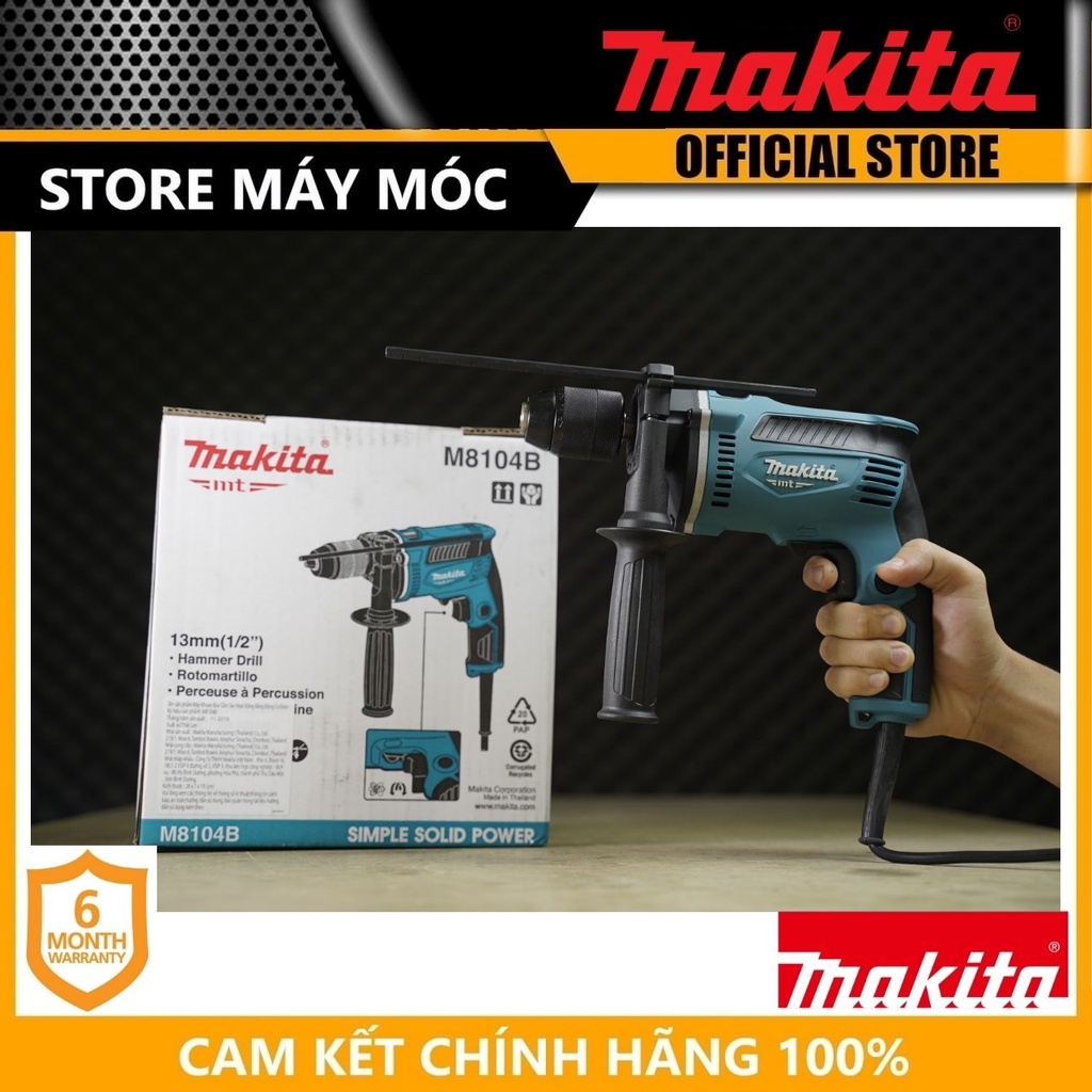 MÁY KHOAN ĐỘNG LỰC 430W 13MM MAKITA M8104B- HÀNG CHÍNH HÃNG