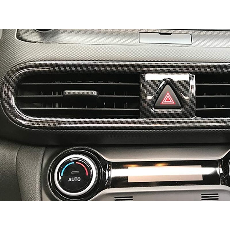 Ôp miệng gió, ốp nội thất Hyundai Kona 2018+ (ảnh thật)
