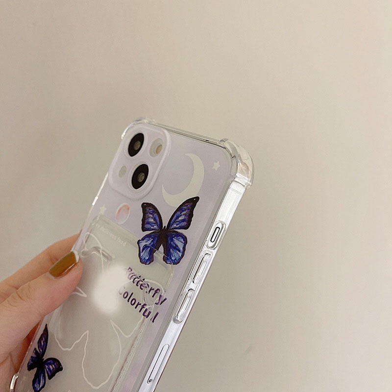 Ốp lưng IPhone  trong túi đựng Butterfly 6/6s/6plus/6splus/7/7plus/8/8plus/xs/11/12/13/14/Pro/Plus/Promax TT26