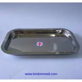 Khay inox chữ nhật đúc các cỡ vn TBYT NGUYỆT ANH