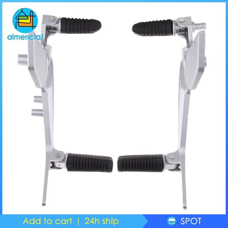 Set 2 gác chân trái phải cho xe Honda Grom MSX125 thiết kế độc đáo
