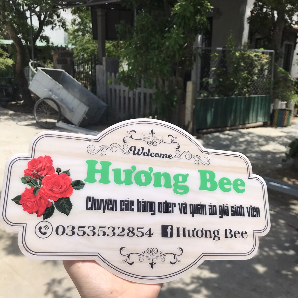 Bảng decor cửa hàng_ bảng hiệu treo shop_ bảng hiệu xinh giá rẻ