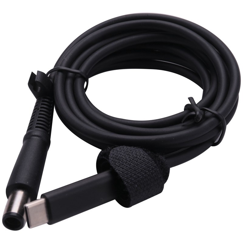 Power Supply Adapter Cable Type-C Male To 7.4Mm Male Converter Cord for HP Laptop Computer