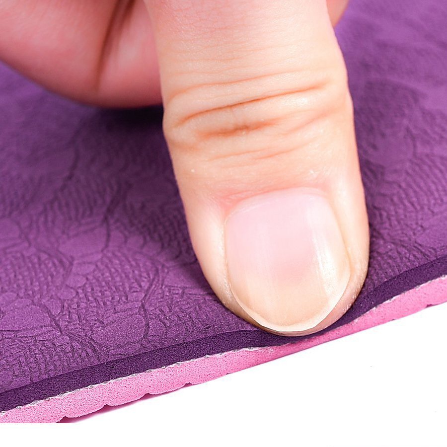 Thảm Tập Yoga, Tập Gym, Tập Thể Dục Tại Nhà - Chất Liệu Tpe Chống Trơn Trượt