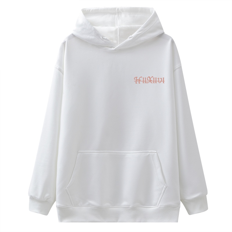 NRVP Áo Khoác Hoodie Tay Dài Dáng Rộng In Họa Tiết Phong Cách Hàn Quốc Dành Cho Nam Nữ