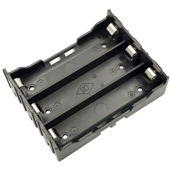 Đế pin 18650 song song có chân hàn hộp pin 18650 khay pin 18650 dùng cho DIY