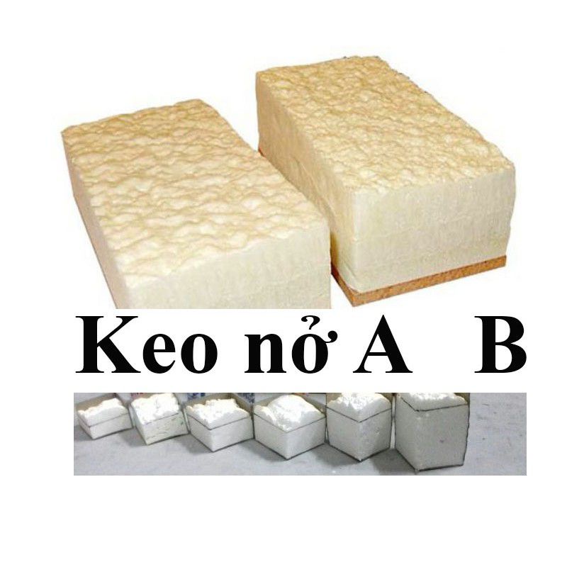 Form keo nở cách nhiệt, cách âm 2 thành phần AB