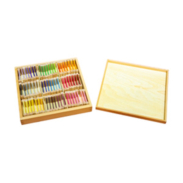 Hộp màu số 3 Montessori. Giáo Cụ Montessori cho bé lứa tuổi 0-6. Hàng Quốc Tế Chính Hãng Quốc Tế