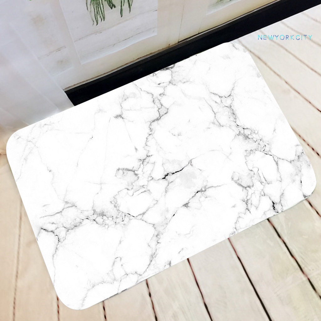 Thảm Chùi Chân Polyester Chống Trượt Thấm Hút Nhanh Khô Thoải Mái Dành Cho Phòng Tắm