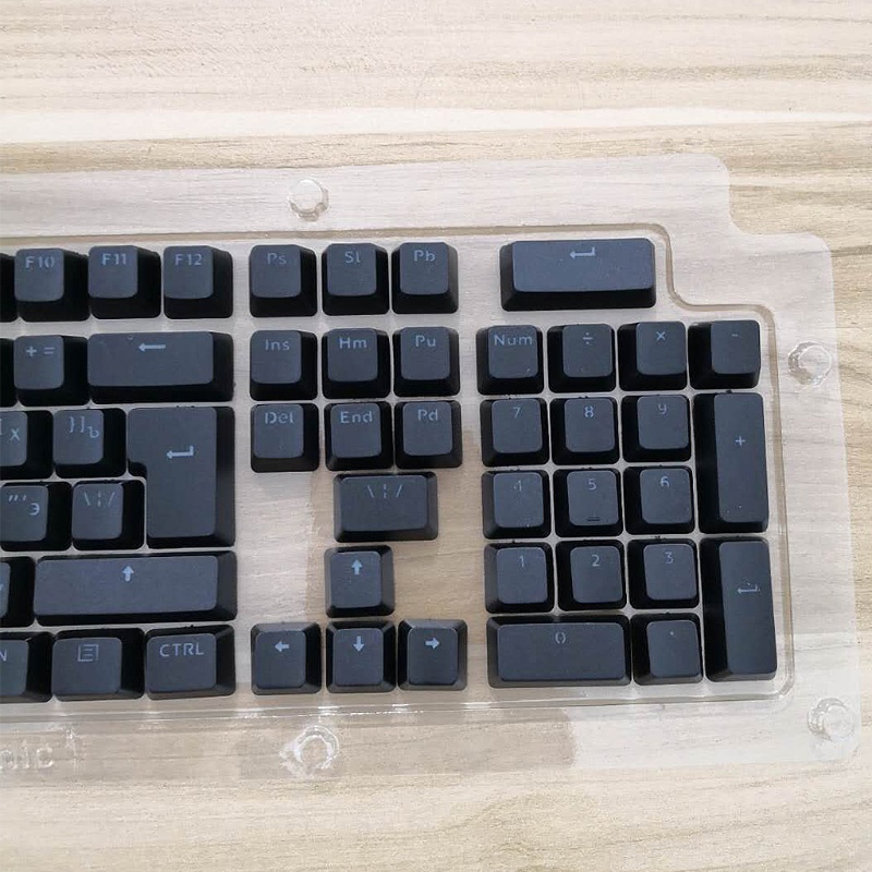 Bộ 104 Nút Bàn Phím Cơ Bằng Nhựa ABS Trong Mờ Cho Bàn Phím Cơ