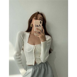 (Order) Áo cúp ngực dài tay