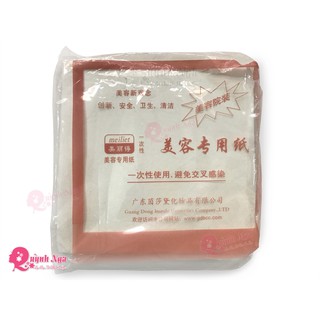 Giấy Vuông Lau Mặt Dùng Trong Spa