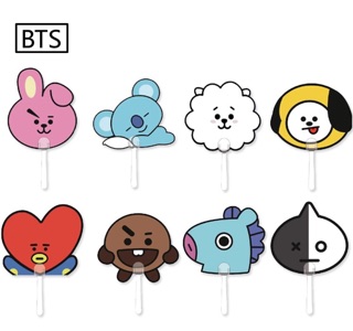 quạt tay BT21-BTS