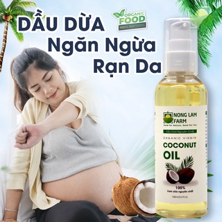 Dầu dừa hỗ trợ ngăn ngừa rạn da khi mang bầu - Chống ran da cho bà bầu từ thiên nhiên - Coconut oil extra virgin