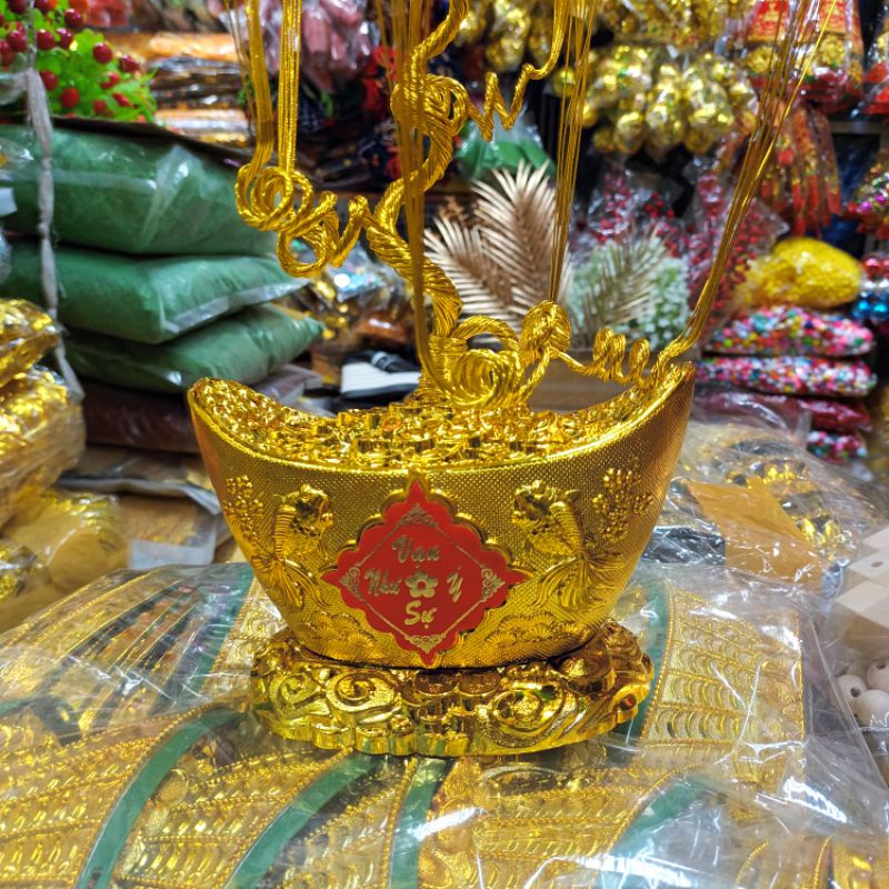 Gốc cây thỏi vàng vạn sự như ý size đại làm cây cành vàng lá ngọc trưng bày công ty, biệt thự không gian lớn