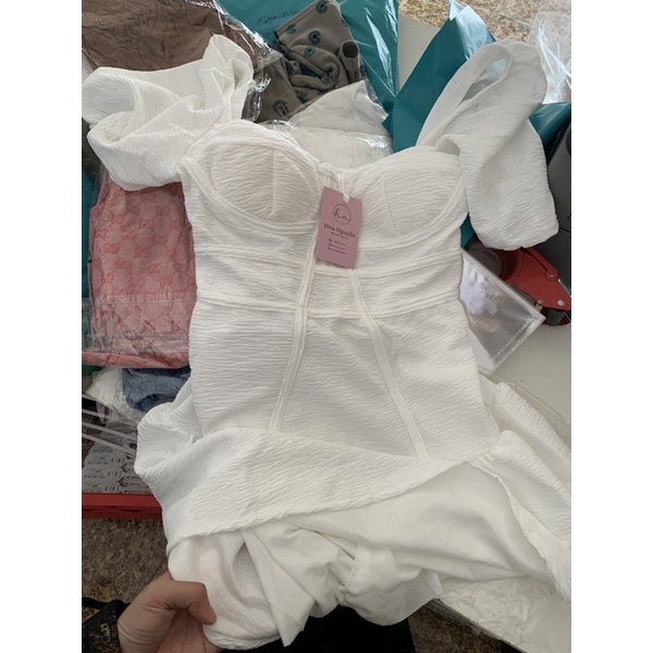 Váy chun cúp ngực