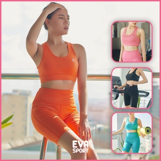Set bộ đồ tập gym nữ ngố, tập yoga aerobic thể thao chạy bộ ôm body gồm áo bra quần ngố tập gym