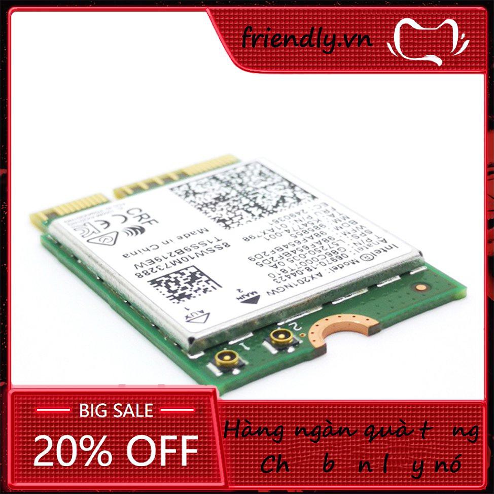 Không Dây Wifi 6 Intel Ax201 5.0 Băng Tần Kép 2.4g / 5g Ngff Cnvi | BigBuy360 - bigbuy360.vn