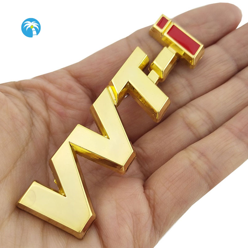 Logo dán hình chữ VVTi bằng kim loại trang trí cho xe hơi Toyota Camry | BigBuy360 - bigbuy360.vn