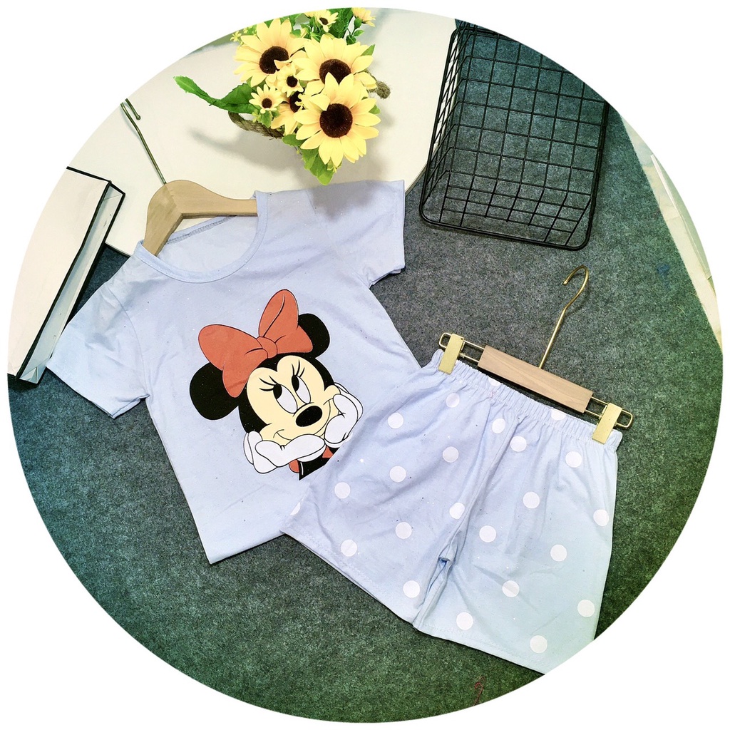 Bộ bé gái Mickey cực xinh 20-27kg