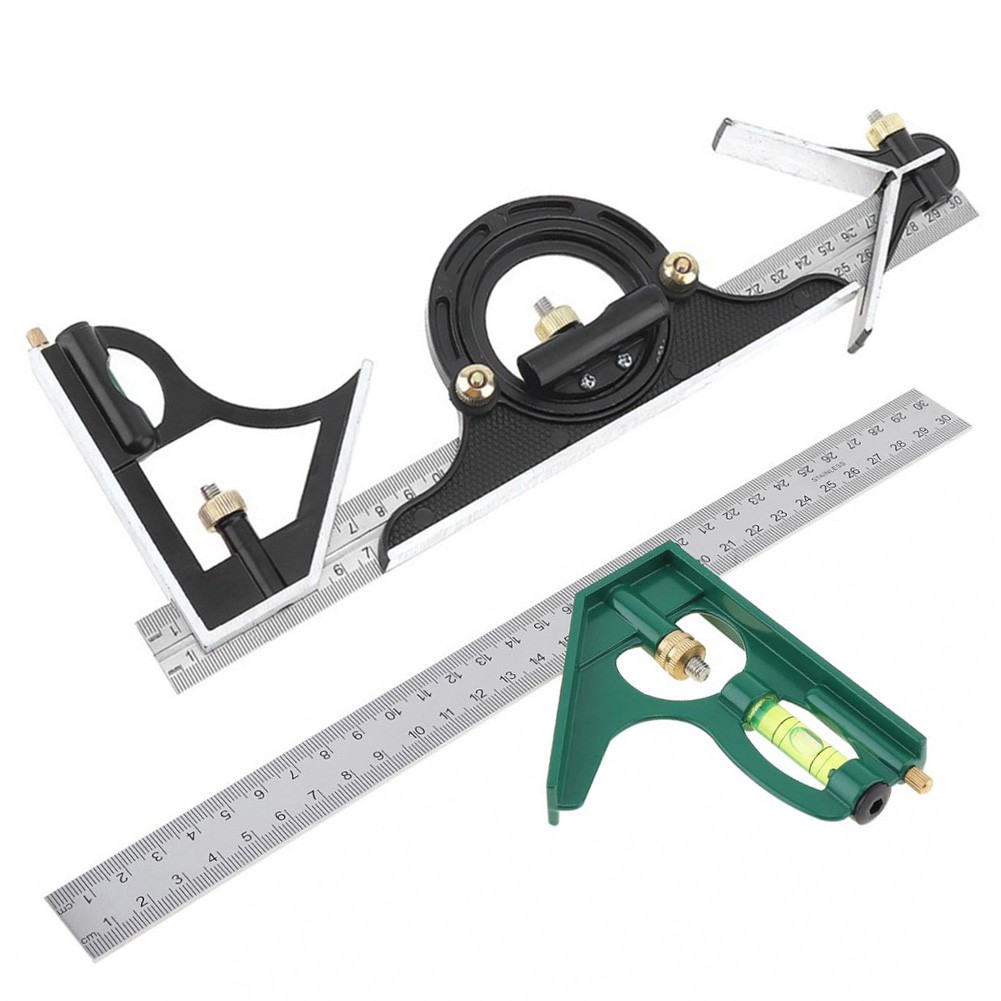 Thước Đo Góc 45 / 90 Độ Đa Năng 300mm
