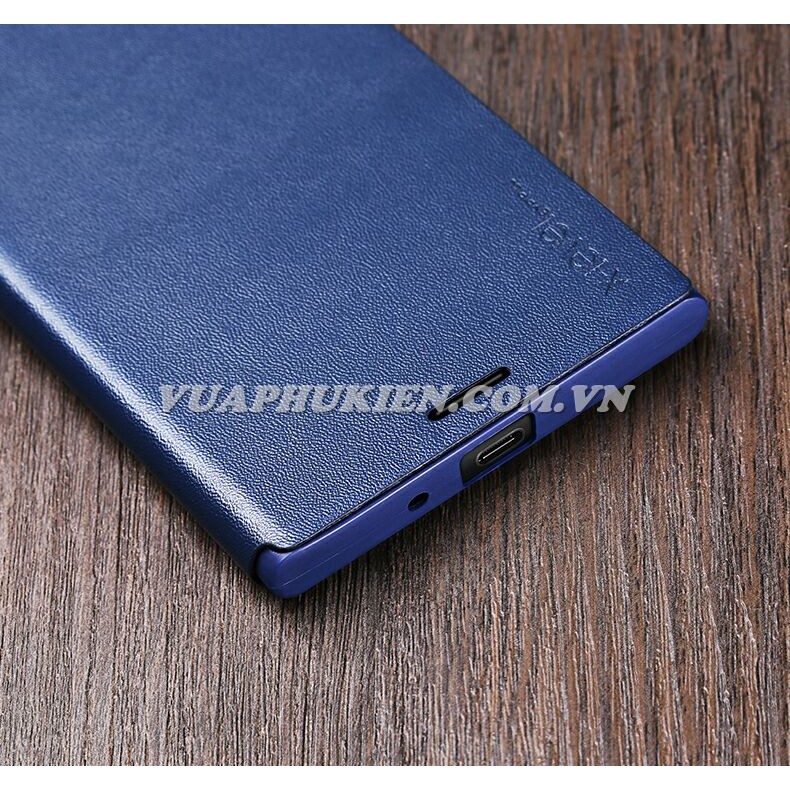 Bao da cho Sony Xperia Z5 Premium, XZ2 Premium, XZ Premium, XA Ultra hãng FIBCOLOR PIPILU X-Level HongKong lưng Silicone