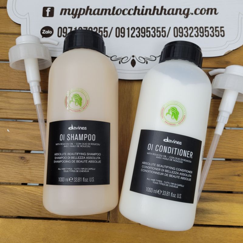 LẺ DẦU GỘI HOẶC DẦU Xả Davines dưỡng ẩm OI Absolute 1000ml