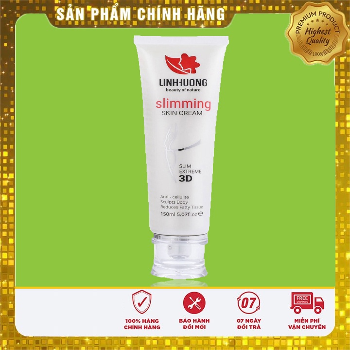 kem tan mỡ linh hương, tan mỡ 3d linh hương chai 150ml