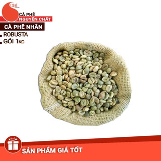 Cà phê nhân (cà phê xanh) Robusta - Light Coffee - 1kg