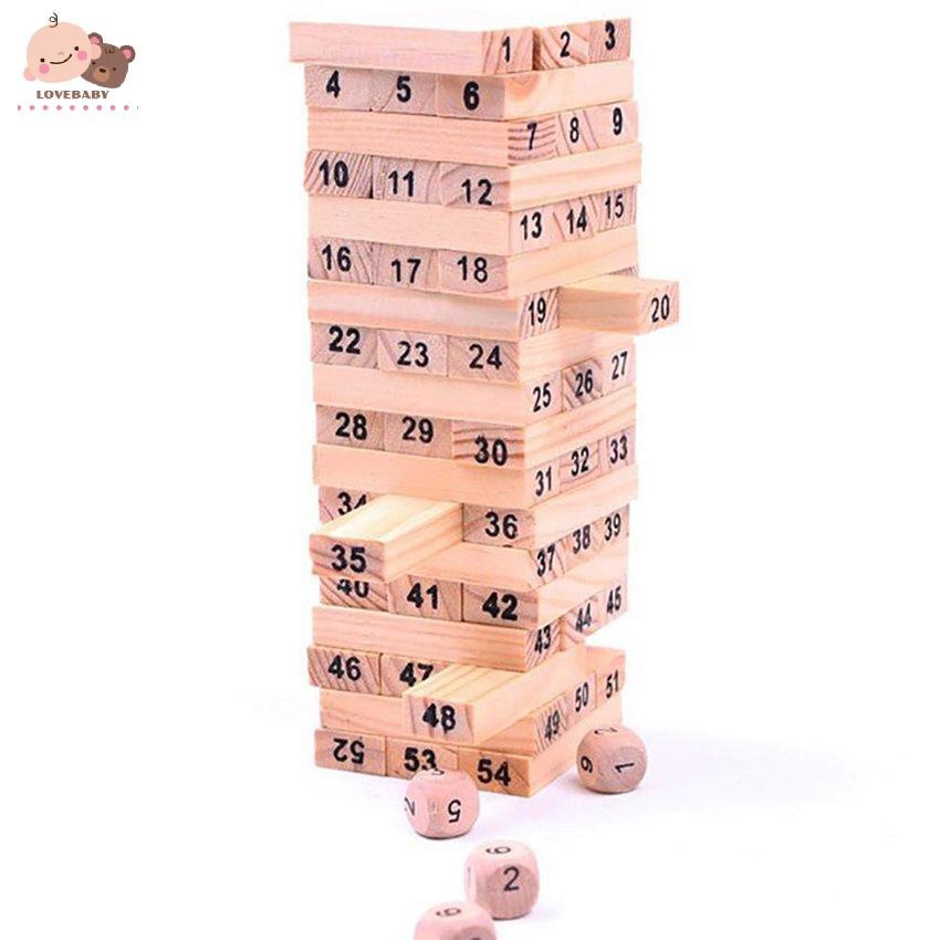 Bộ Đồ Chơi Rút Gỗ Thú Vị Cho Bé