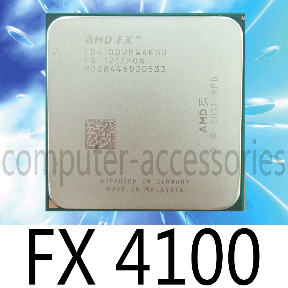 Ổ cắm lõi tứ AMD FX-4100 3.60GHz 100%