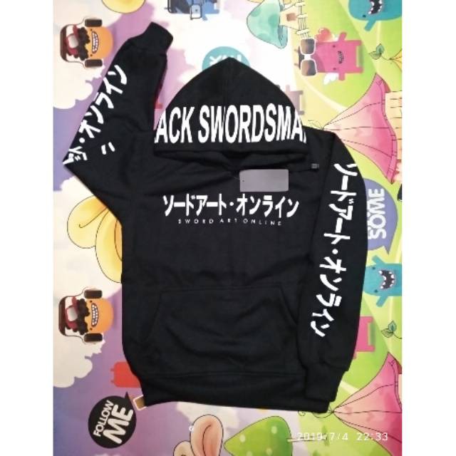 Áo Sweater In Hình Anime Sword Art Online Độc Đáo