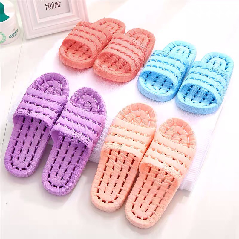 Dép đi trong nhà tắm văn phòng xốp lỗ siêu bền, siêu nhẹ , siêu rẻ, chống trơn trượt SBSX-1899