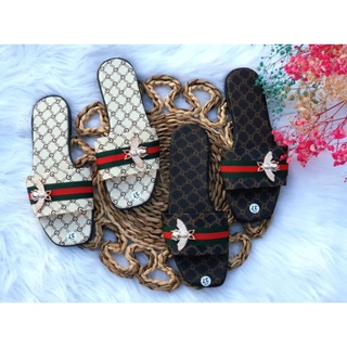 dép kiểu con ong 2 màu trắng đen xịn sò & sang trọng ảnh thật 100% shop chụp nhé!!