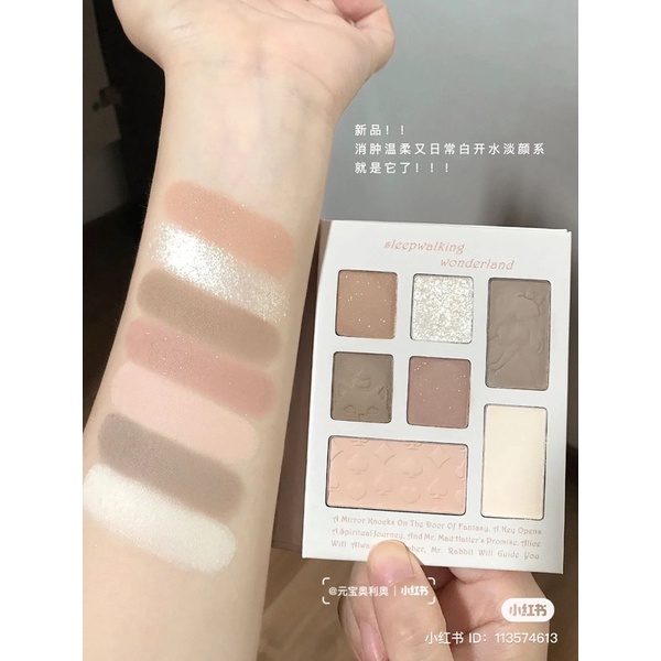 Phấn Mắt 7 Ô Đa Năng HOLD LIVE Midsummer Garden Eyeshadow Palette