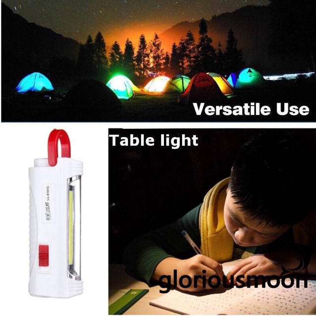 ✅Đèn pin Năng lượng mặt trời 2 đèn led. Đèn dã ngoại. Đèn camping