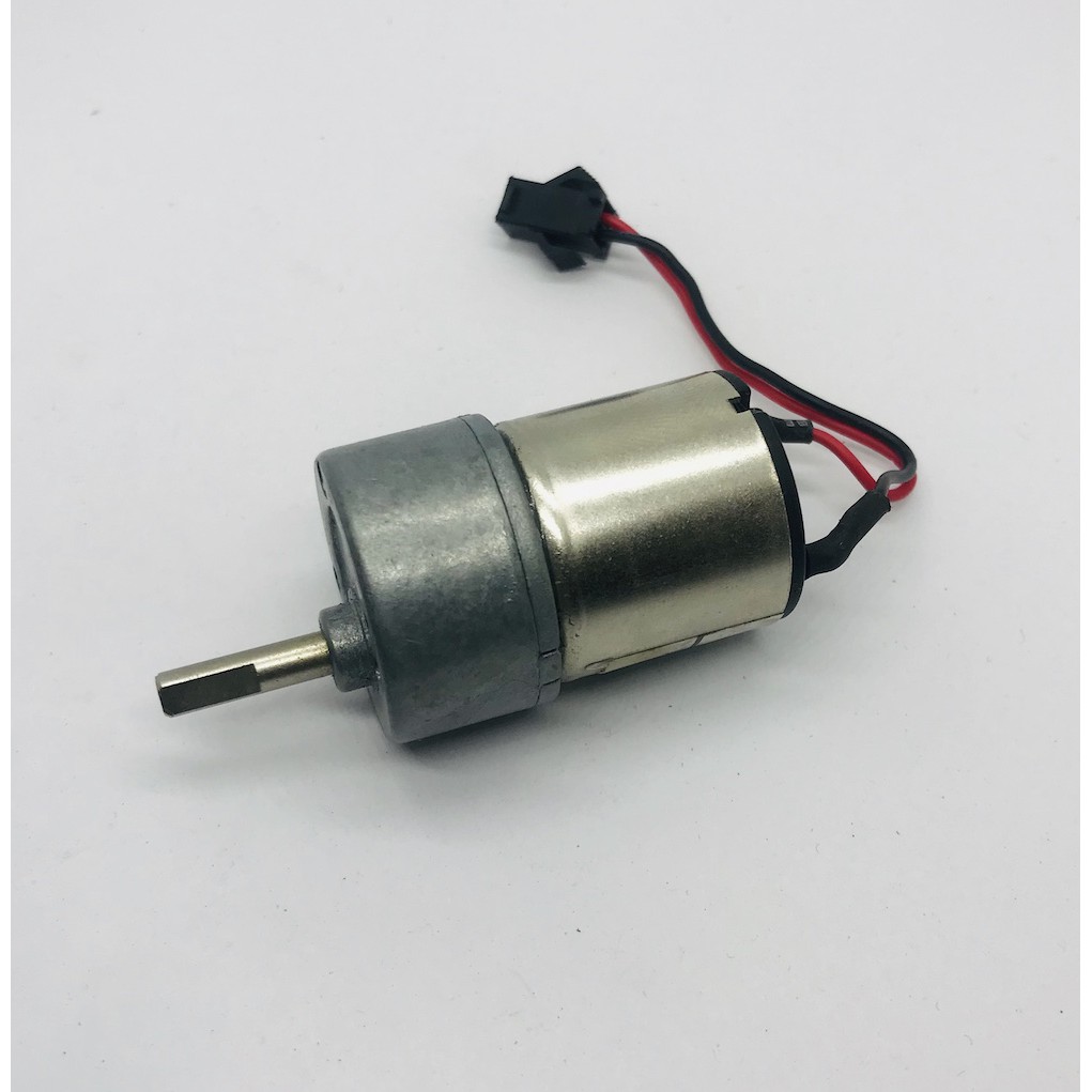 Motor giảm tốc 12v bánh răng kim loại tốc độ chậm 23 - 85 vòng dải điện áp 5V - 18V - LK0171