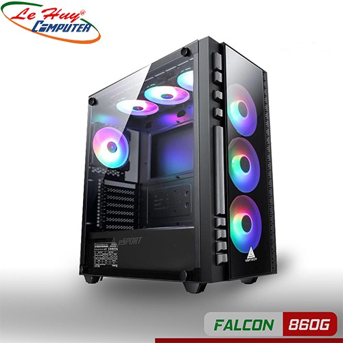 Vỏ máy tính VSP gaming FALCON 860G (chưa có FAN)