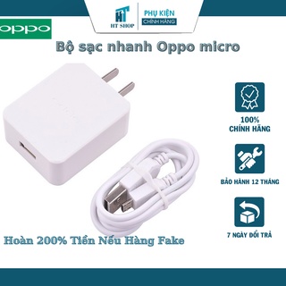 Bộ sạc nhanh Oppo micro zin Chính Hãng tương thích với nhiều dòng máy