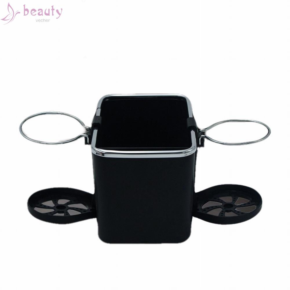 Khay Đựng Cốc Nước Gắn Tay Vịn Xe Hơi Có Thể Gấp Gọn Tiện Dụng