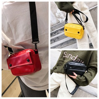 Túi xách messenger bằng da PU thời trang cho nữ