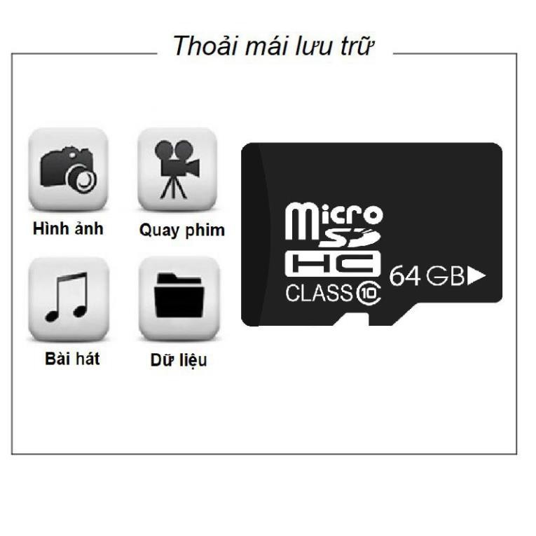 Thẻ Nhớ 2GB/4GB/8GB/32GB/64Gb [CHÍNH HÃNG]  Class10 U3 MicroSDHC Chuyện Dụng Camera IP Wifi, Smartphone